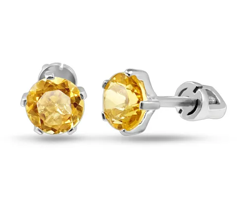 Серьги пусеты-гвоздики, Серебро 925, 653406