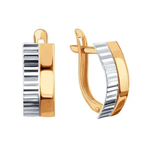 Серьги, Золото 585, Т13002Г978