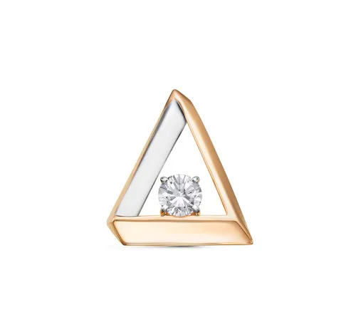 Подвеска фантазийная,  Золото 585, 0300682