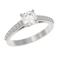 Кольцо Серебро 925, Фианит 1039031-01210