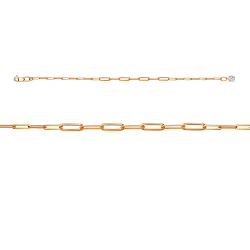 Браслет фантазийный Золото 585 
 7704539/20,5