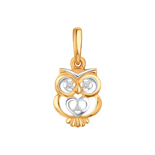 Подвеска фантазийная,  Золото 585, Т142036135