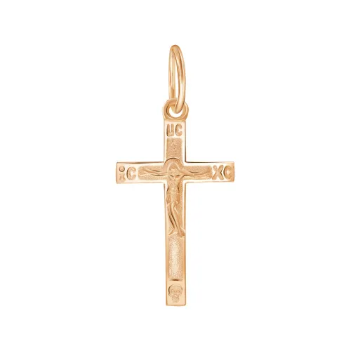 Подвеска крест, Золото 585, 20-0070