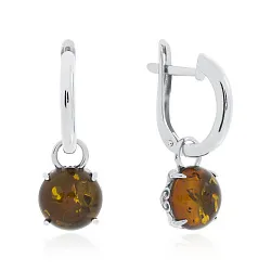 Серьги, Серебро 925, Янтарь 2340481851 Серьги, Серебро 925, Янтарь 2340481851