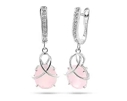 Серьги, Серебро 925, Кварц 629095 Серьги, Серебро 925, Кварц 629095