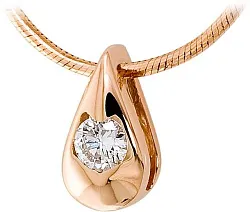 Колье,  Золото 585, Бриллиант 328811ю Колье,  Золото 585, Бриллиант 328811ю