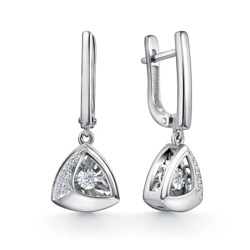 Серьги, Золото 585, 02-12-51027-31-00-1 Серьги, Золото 585, 02-12-51027-31-00-1