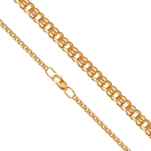 Браслет цепочный Золото 585  БПГР00512040