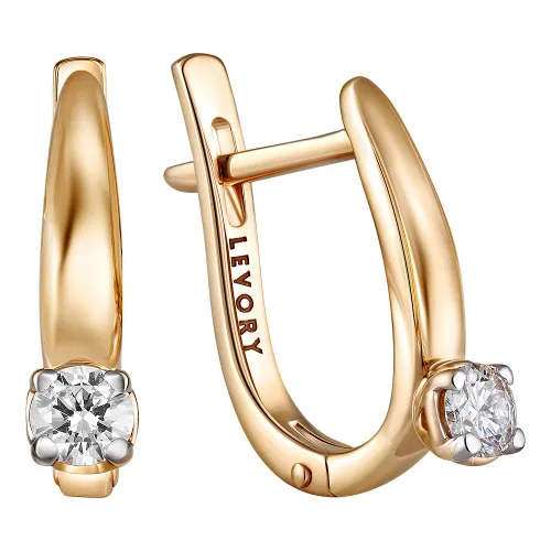 Серьги, Золото 585, 65-41E01468-F2DD