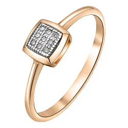 Кольцо Золото 585, Бриллиант 84-41R01449-S0DD