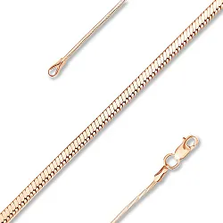 Цепочка Золото 585, плетение Снейк НЦ 12-096