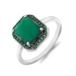 Кольцо Серебро 925, Агат 654083