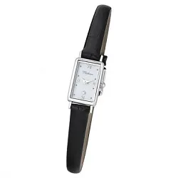 Часы,  Серебро 925, бордовый КЗМ 200200.316 Часы,  Серебро 925, бордовый КЗМ 200200.316