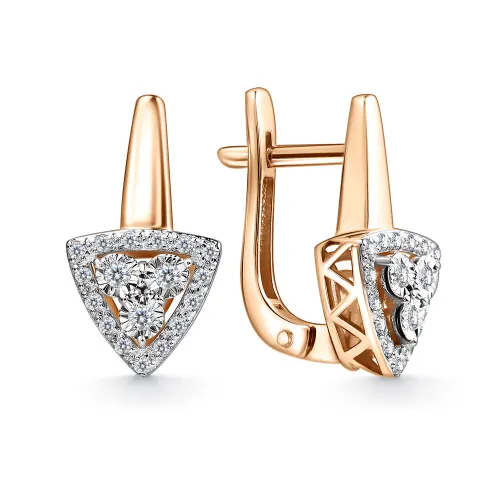 Серьги, Золото 585, 02-11-51111-31-00 Серьги, Золото 585, 02-11-51111-31-00