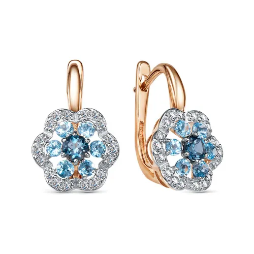 Серьги, Золото 585, 2672608 1 6 1