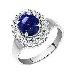Кольцо Серебро 925, Лазурит 1340470145л