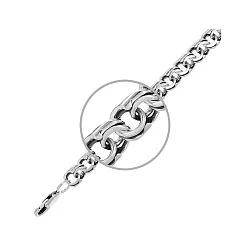 Цепочка Серебро 925, плетение Бисмарк 3050