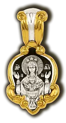 Иконка нательная,  Серебро 925 08542