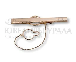 Зажим для галстука  , Фианит 1209987A70 Зажим для галстука  , Фианит 1209987A70