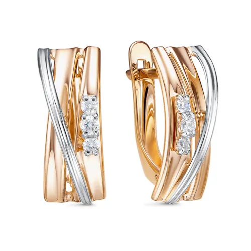 Серьги, Золото 585, 1204207 Серьги, Золото 585, 1204207