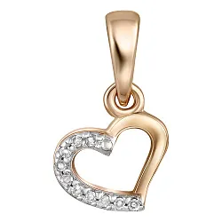 Подвеска фантазийная,  Золото 585, Бриллиант 84-41P00396-S0DD