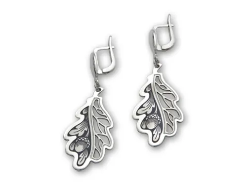 Серьги, Серебро 925, 10030821А05 Серьги, Серебро 925, 10030821А05