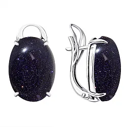 Серьги, Серебро 925, Прочие вставки 2340365045 Серьги, Серебро 925, Прочие вставки 2340365045