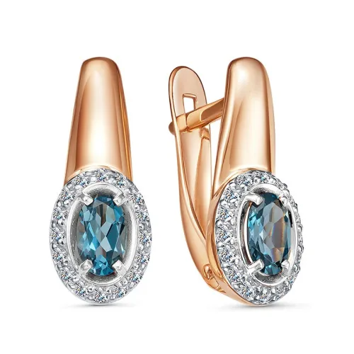 Серьги, Золото 585, П2585208 1 6 1 Серьги, Золото 585, П2585208 1 6 1