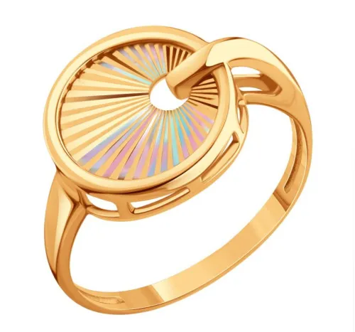 Кольцо Золото 585, Т10061Д140