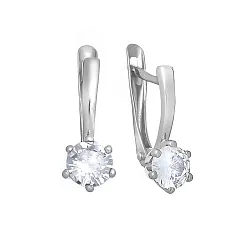 Серьги, Серебро 925, Фианит с103279р Серьги, Серебро 925, Фианит с103279р
