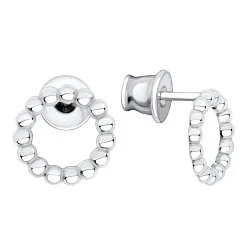 Серьги пусеты-гвоздики, Серебро 925 2340405427 Серьги пусеты-гвоздики, Серебро 925 2340405427