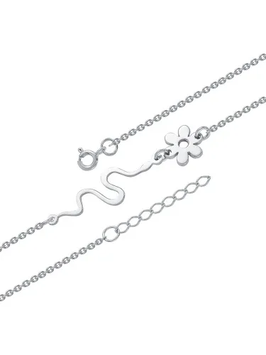 Браслет фантазийный Серебро 925 
 4-00005