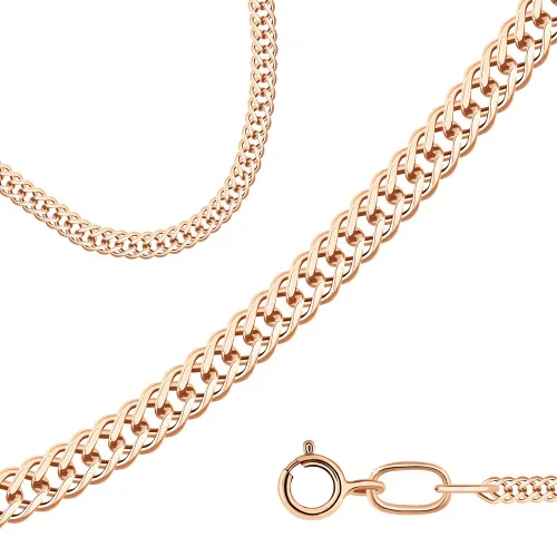 Цепочка Золото 585, плетение Ромб, 8035153-55