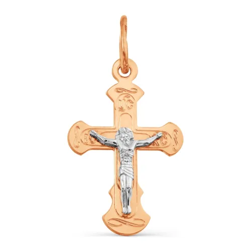 Подвеска крест, Золото 585, Т13086154