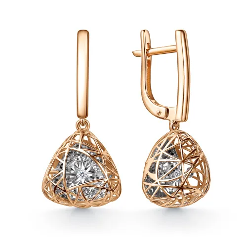 Серьги, Золото 585, 02-11-51222-11-00-1