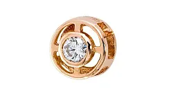 Подвеска фантазийная,  Золото 585, Бриллиант 335911ю