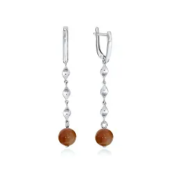 Серьги, Серебро 925, Кварц 2340991514