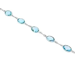 Браслет фантазийный Серебро 925 
 , Топаз 624390