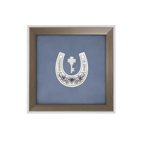 50320106А05 декоративное панно "Счастья в дом",  Серебро 925