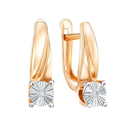 Серьги, Золото 585, 08-52-0104-00