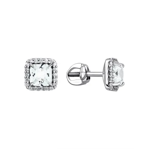 Серьги пусеты-гвоздики, Серебро 925, 2340071875л-1