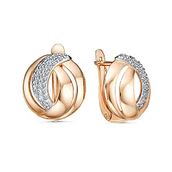 Серьги, Золото 585, Фианит 2534107 1 1 1 Серьги, Золото 585, Фианит 2534107 1 1 1