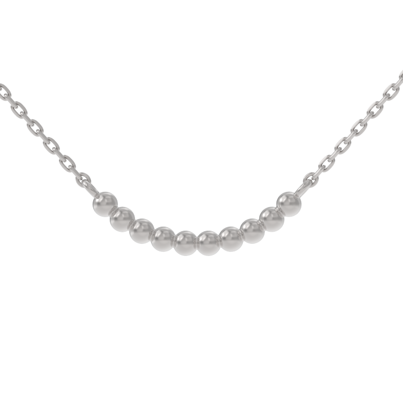 Колье,  Серебро 925, 1041666-00000-40