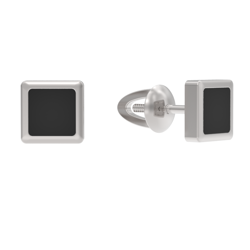 Серьги пусеты-гвоздики, Серебро 925, 1042642-04000