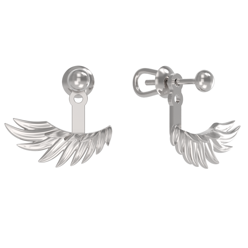 Серьги пусеты-гвоздики, Серебро 925, 1038222-00000