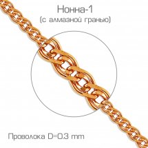Цепочка Золото 585, плетение Нонна ЦНН20512030
