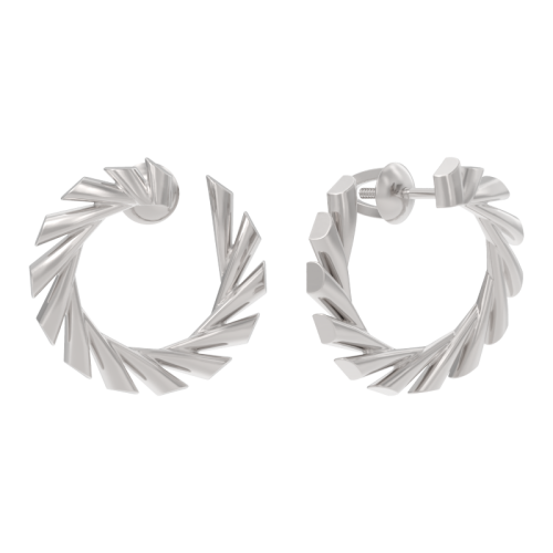 Серьги пусеты-гвоздики, Серебро 925, 1040972-00000