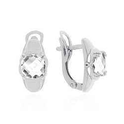 Серьги, Серебро 925, Кварц 2340521537