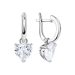 Серьги, Серебро 925, Фианит 2340204852