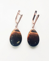 Серьги, Серебро 925, Прочие вставки 3102п-с